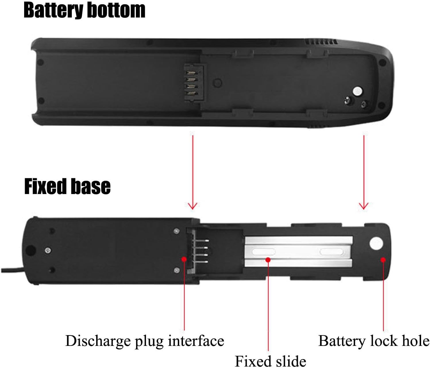 36V 48V 52V 電動自転車バッテリー 8AH 10AH 13AH 15AH 17.5AH 18AH