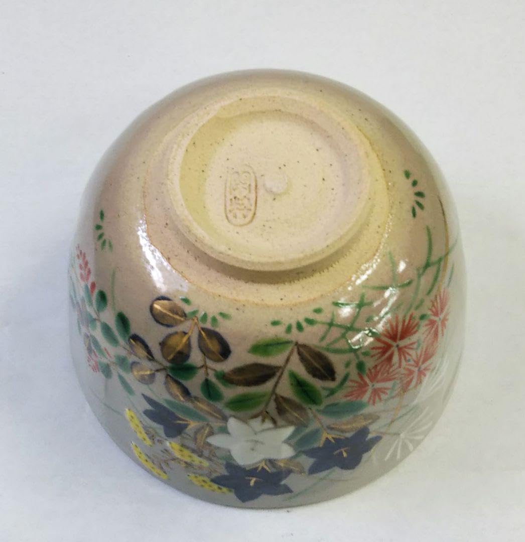 Amazon.co.jp: 茶道具 茶碗 乾山 秋草 杣山焼 南口閑粋 : おもちゃ