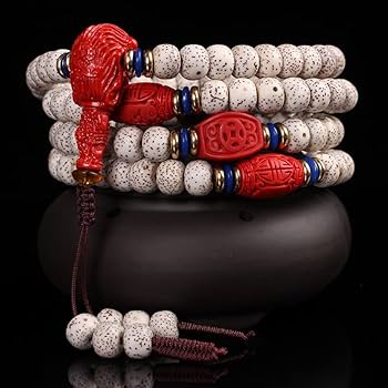 Amazon.com: 天然海南星月菩提子108颗多款佛珠手串手链星月菩提精挑