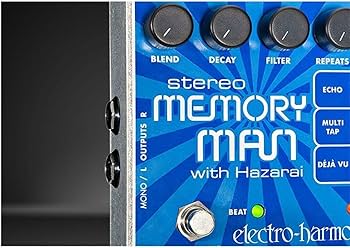Amazon.com: Electro-Harmonix Stereo Memory Man with Hazarai Delay