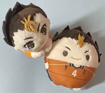 Amazon.co.jp: ハイキュー ぬいぐるみ 西谷夕 2点セット : おもちゃ