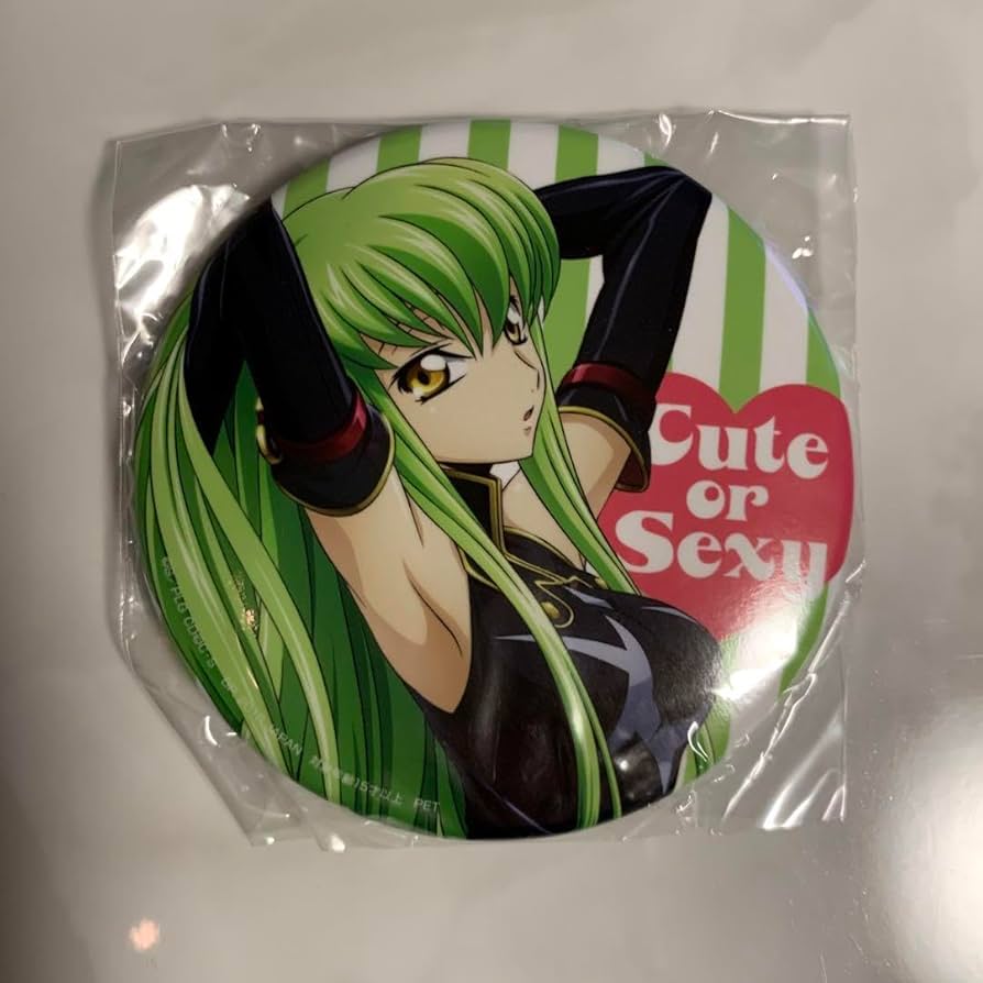 コードギアスC.C. 缶バッジ