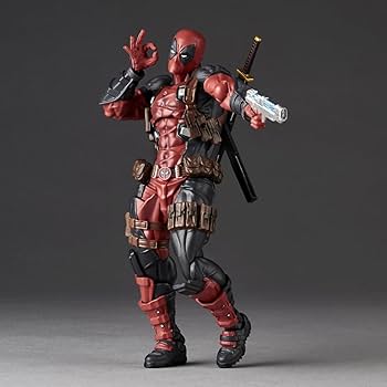Amazon.com: Kaiyodo Revoltech Amazing Yamaguchi Deadpool Ver. 2.5