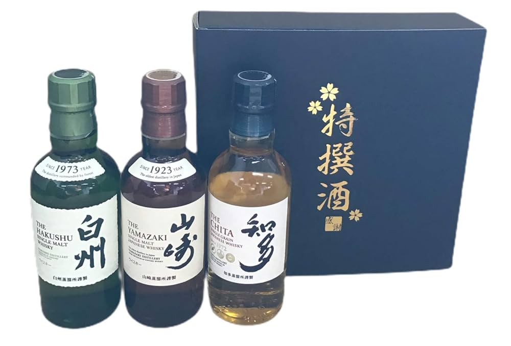 山崎・白州ウイスキーセット 計4本 180ml 楽天市場】山崎 ・ 白州 ミニ