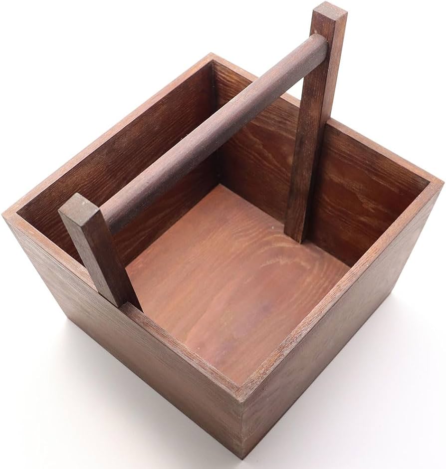 Amazon｜桑箱炭斗セット 箱炭斗 板釜敷 水屋かん わらび火箸 わく釜据