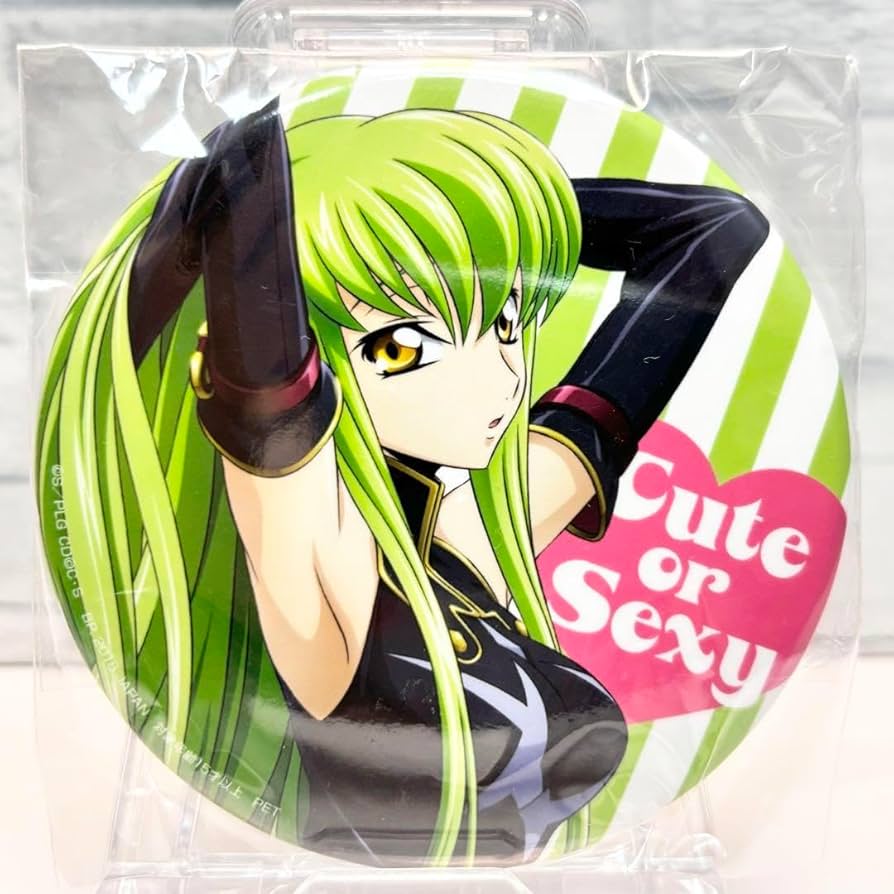 コードギアス C.C. プライズ SEGA 缶バッジ セガ Amazon.co.jp: コード