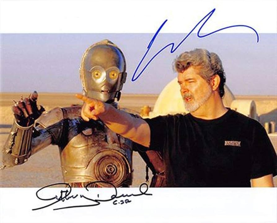 ☆スターウォーズ（C-3PO/アンソニー・ダニエルズ）サイン☆