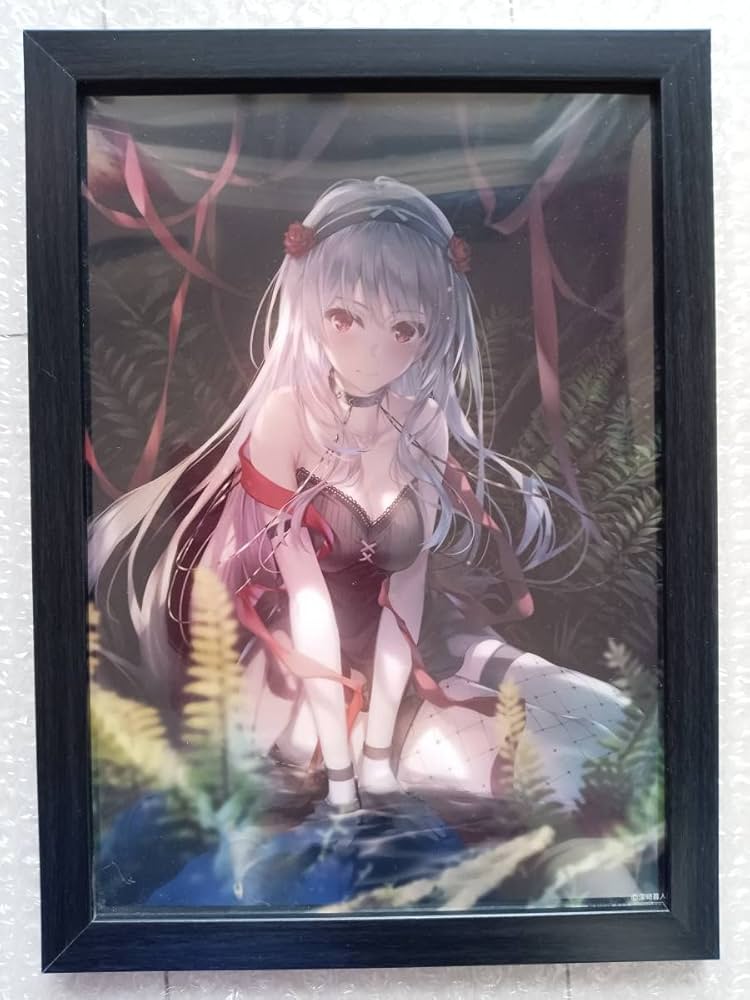 Amazon.co.jp: 深崎暮人先生 版画展額装済A4サイズクリアポスター