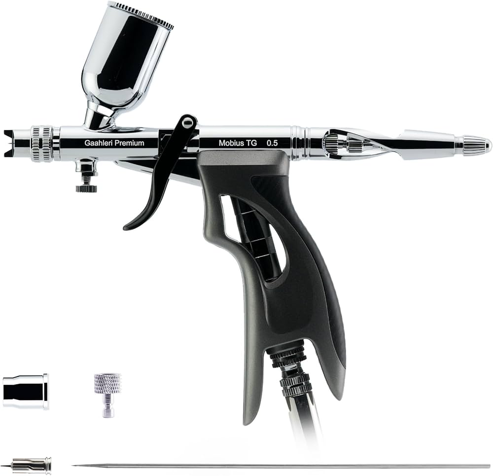 Amazon.co.jp: Gaahleri エアブラシ ダブルアクション Premium Series