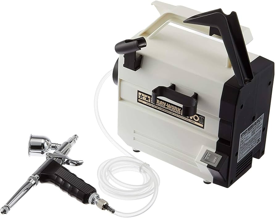 TAMIYA SPRAY-WORK REVO コンプレッサー エアブラシ TAMIYA SPRAY-WORK