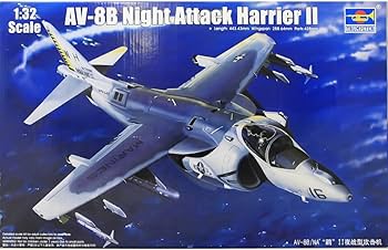 Amazon.com: Trumpeter 1/32 AV8B Harrier II Night Attack Aircraft