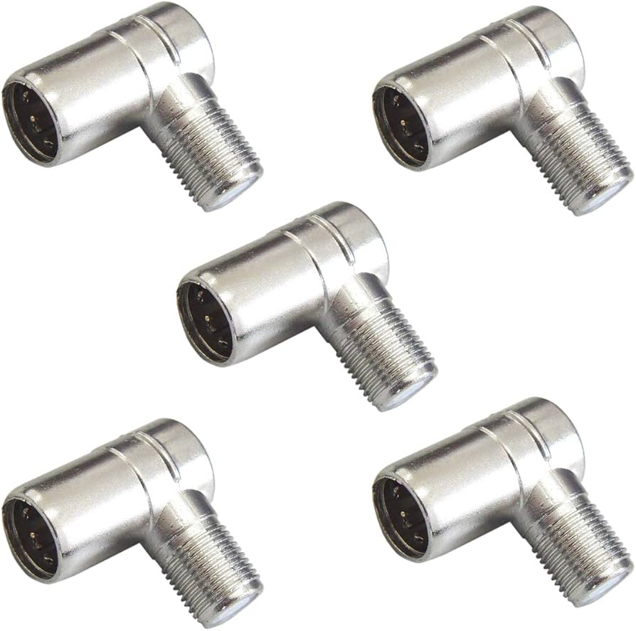 Amazon | F-Factory アンテナケーブル L型変換プラグ (4K8K.BS.CS.地