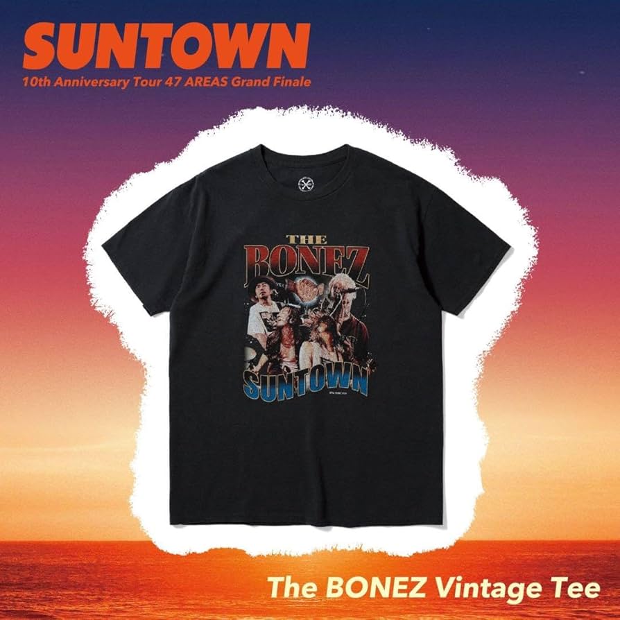 Amazon.co.jp: The BONEZ 幕張 グッズ Tシャツ Lサイズ : ファッション