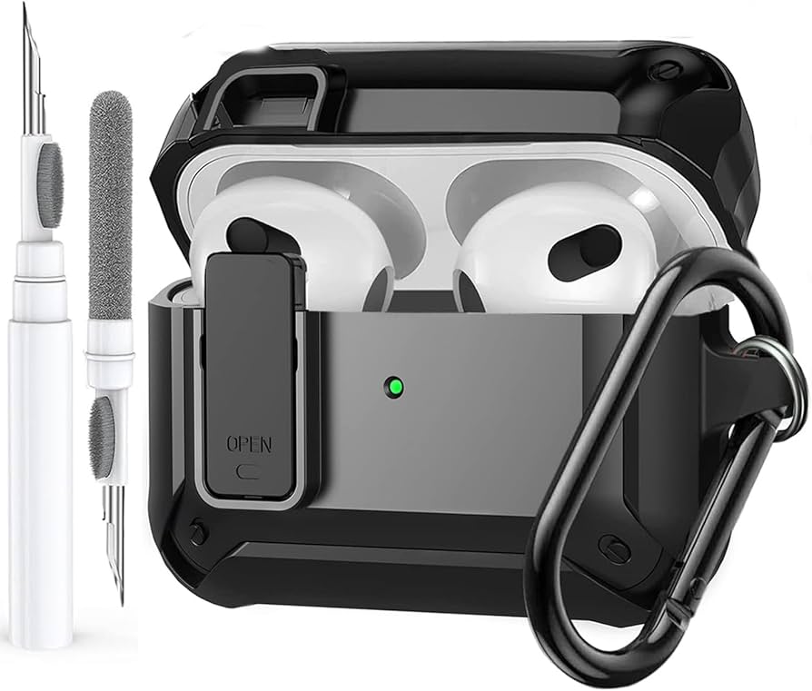 Amazon.com: Olytop AirPods 3rd Generation Case with Lock Lid