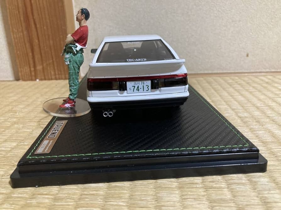 イグニッションモデル AE86 土屋圭市DK Ver 1/18モデルIG3489 IG1771 1