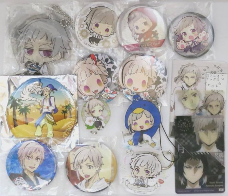 文豪ストレイドッグス 中島敦セット① 予約】文豪ストレイドッグス 缶