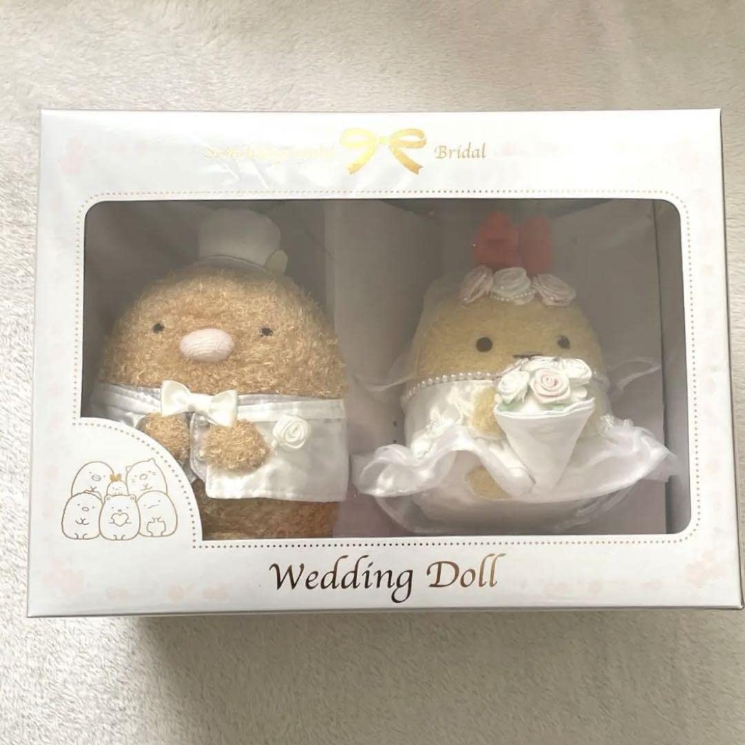 すみっコぐらし ぬいぐるみウェディングドール ウェルカムドール 結婚式