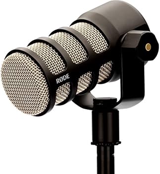 Amazon.com: Rode PodMic Dynamic Podcasting Microphone | Black
