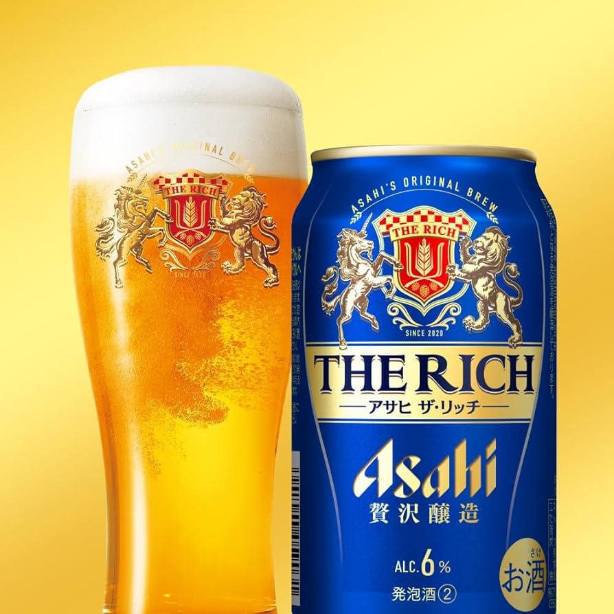 Amazon.co.jp: ザ・リッチ アサヒ ビール350ml24本 発泡酒 新ジャンル