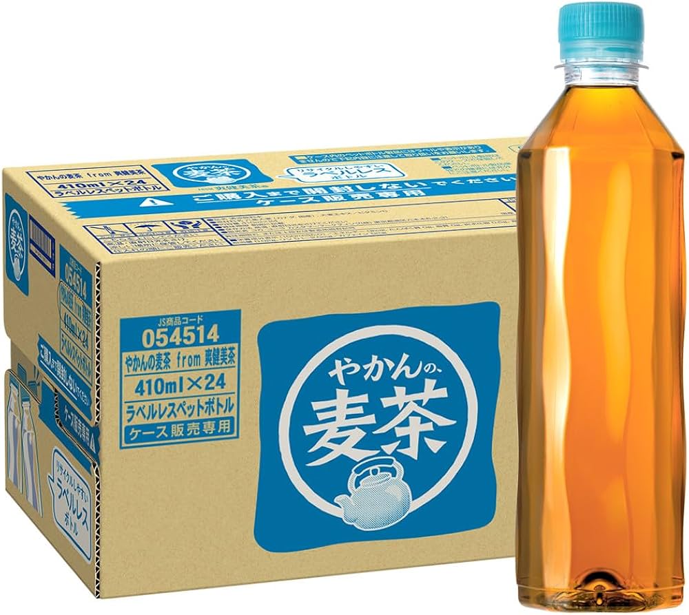 Amazon.co.jp: コカ・コーラ やかんの麦茶 from 爽健美茶 ラベルレス