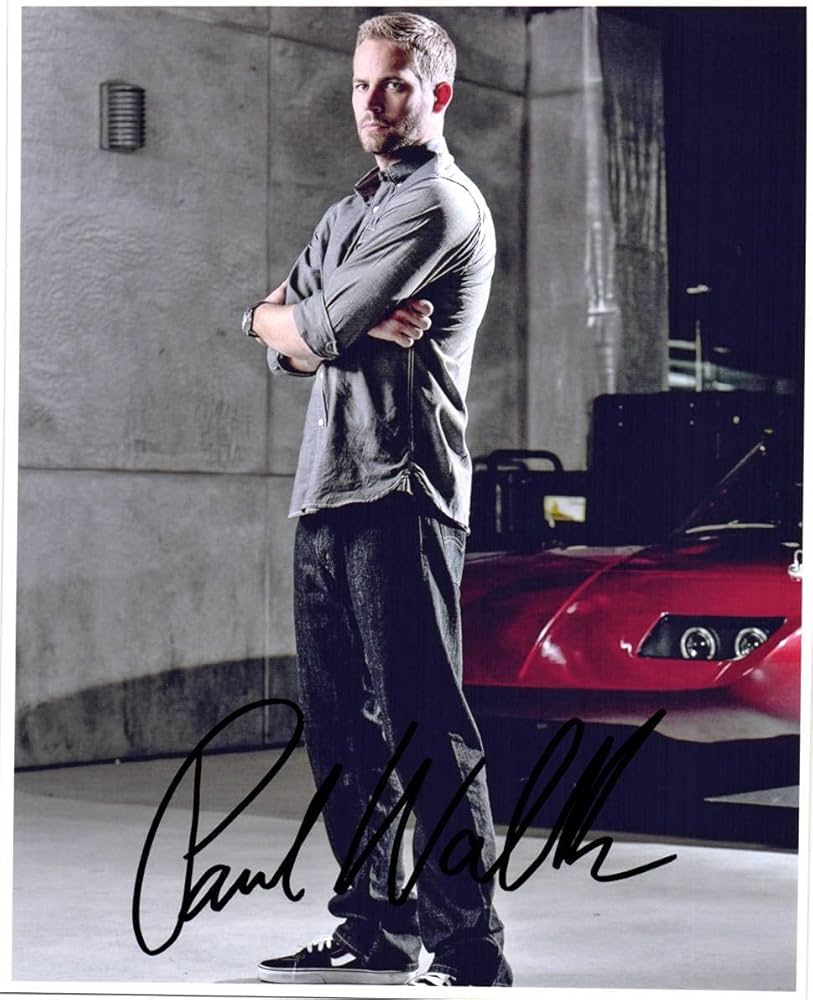 ワイルドスピード ヴィン・ディーゼル ミシェル・ロドリゲス 直筆