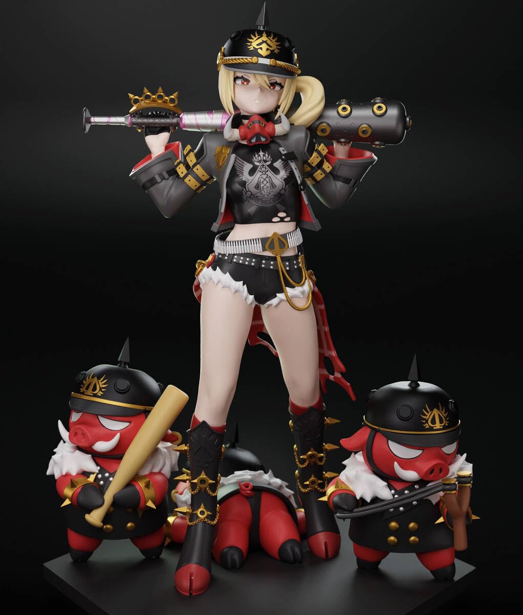 ゼンレスゾーンゼロSHIBADON ベン・ビガーフィギュアガレージキッ