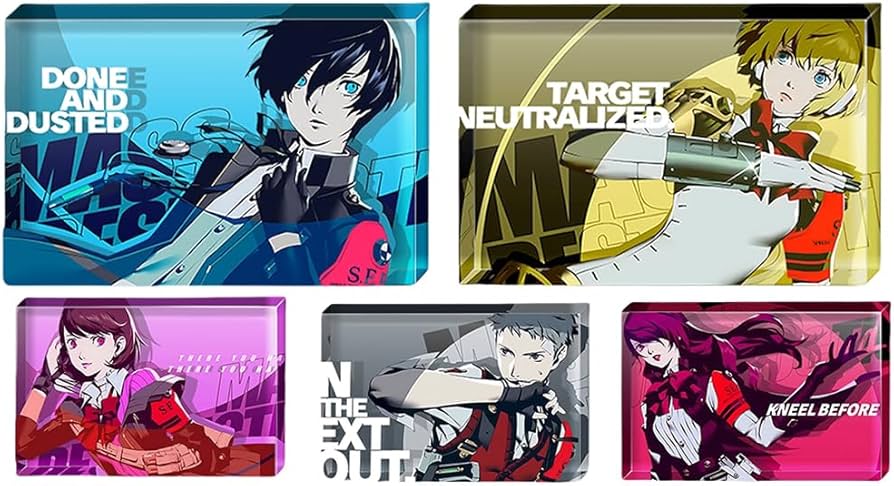 ペルソナ3リロード 缶バッジ ステラワース 特典 主人公 結城理