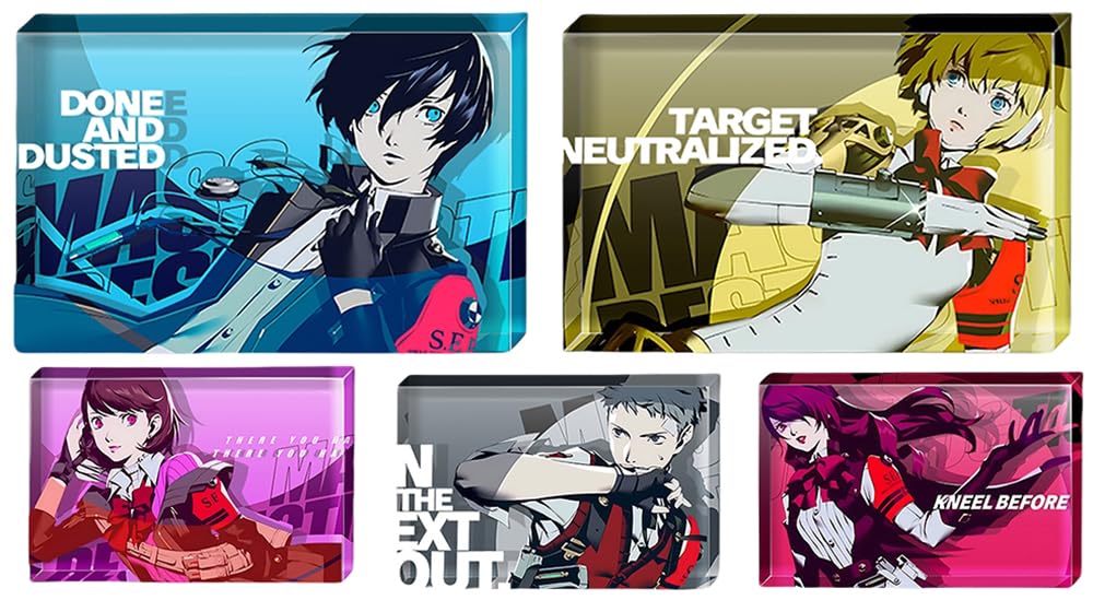 ペルソナ3リロード WonderGOO 特典 アクリルブロック 主人公 結城理