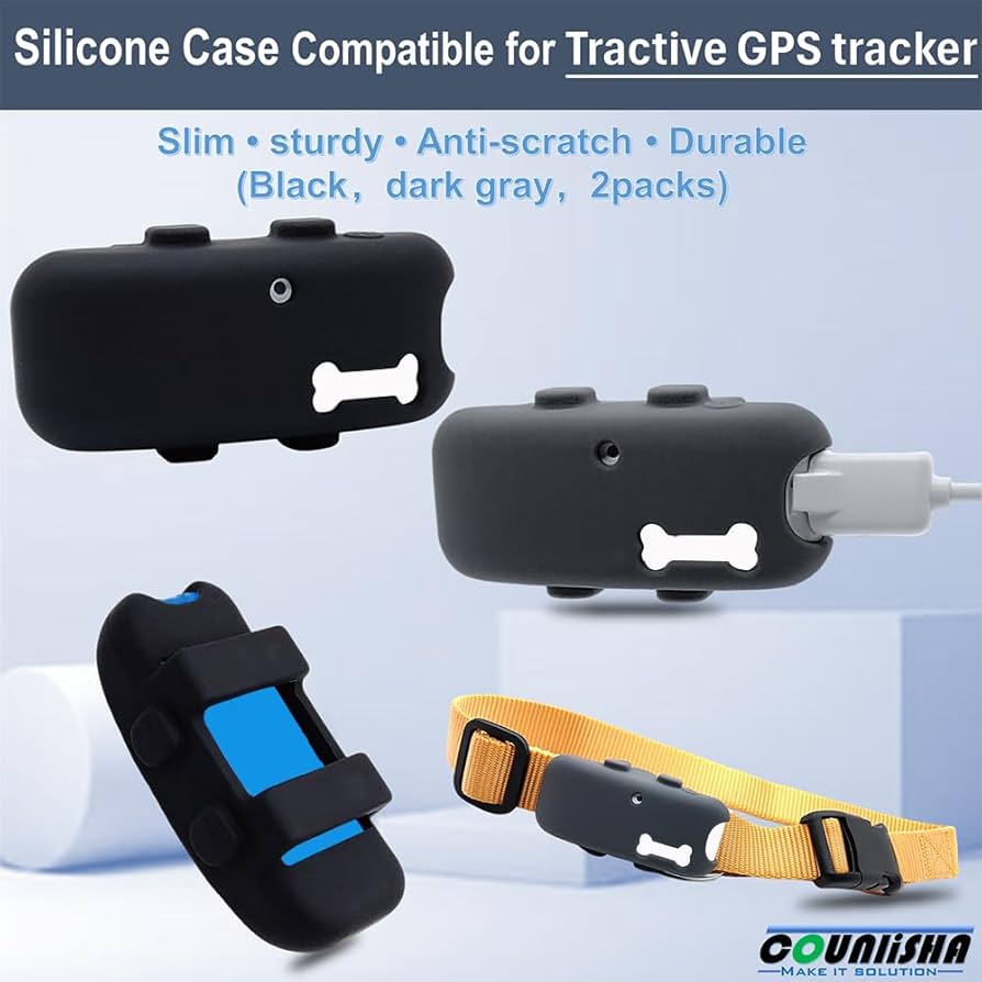 Amazon.com: 2 Pack Silicone Holder Compatible for Tractive GPS Pet