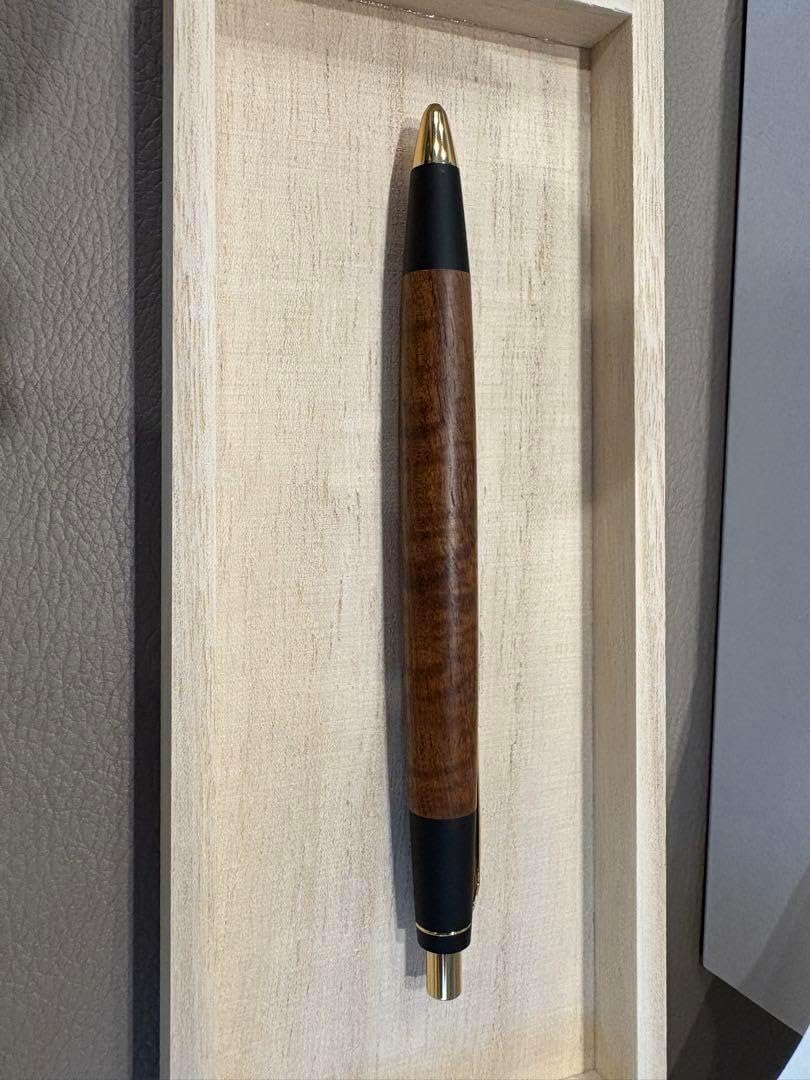 野原工芸 斑紋孔雀色 ハワイアンコアカーリー 固定式口金付属 MP