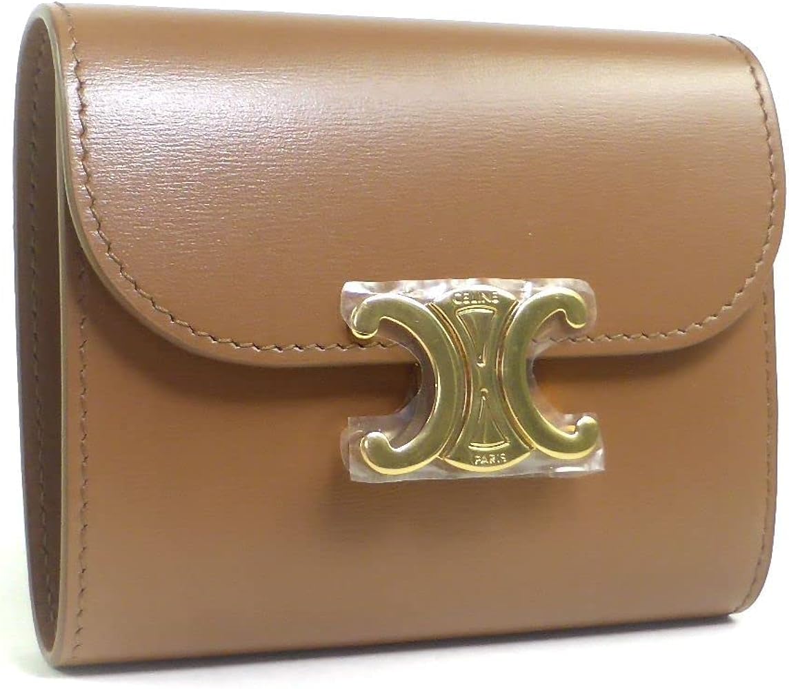 Amazon | [セリーヌ] 三つ折り 財布 スモール フラップ ウォレット