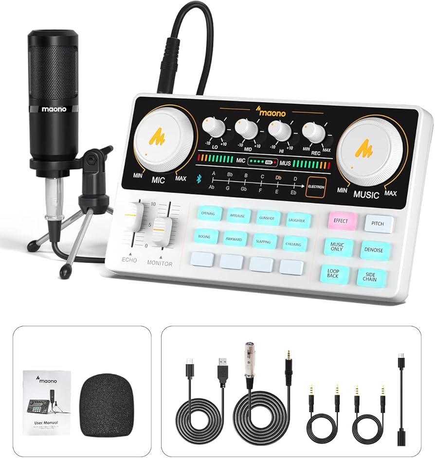 maonoCASTER 配信ミキサー＆機材セット maonoCASTER 配信ミキサー