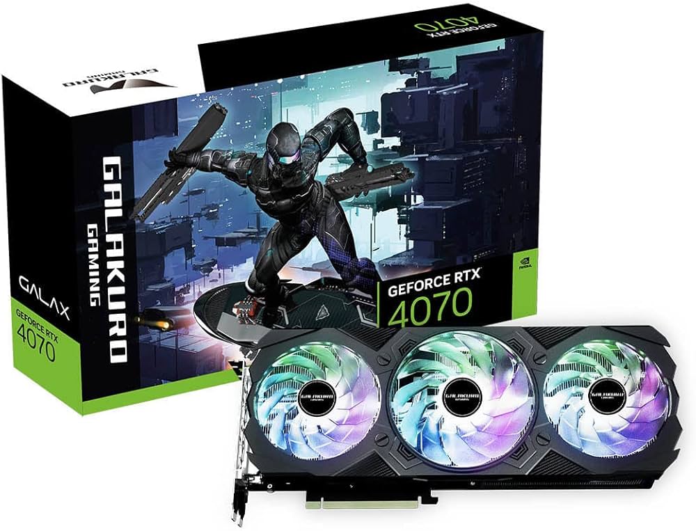 Amazon | 玄人志向 NVIDIA GeForce RTX4070 搭載 GALAKURO GAMING