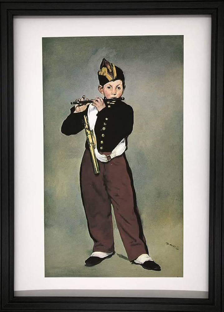 エドゥアール マネ 笛を吹く少年 豪華額装 新品未使用 箱入り 楽天市場