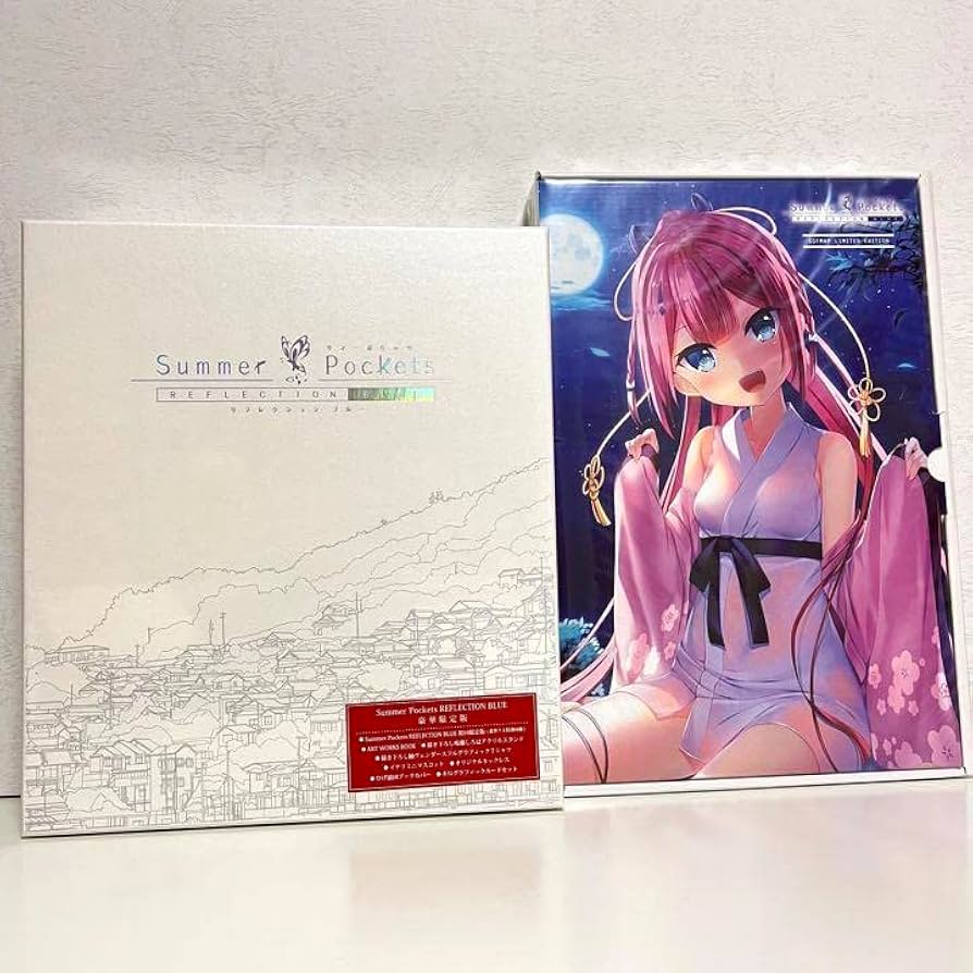 Summer Pockets ソフマップ LIMITED EDITION&色紙 Summer Pockets