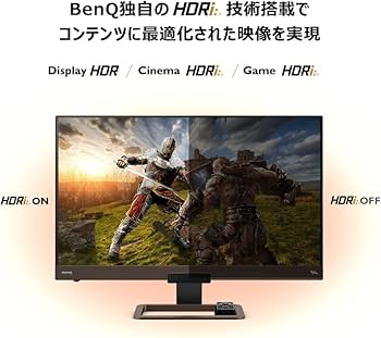 Amazon.co.jp: BenQ MOBIUZ EX2780Q ゲーミングモニター (27インチ/IPS