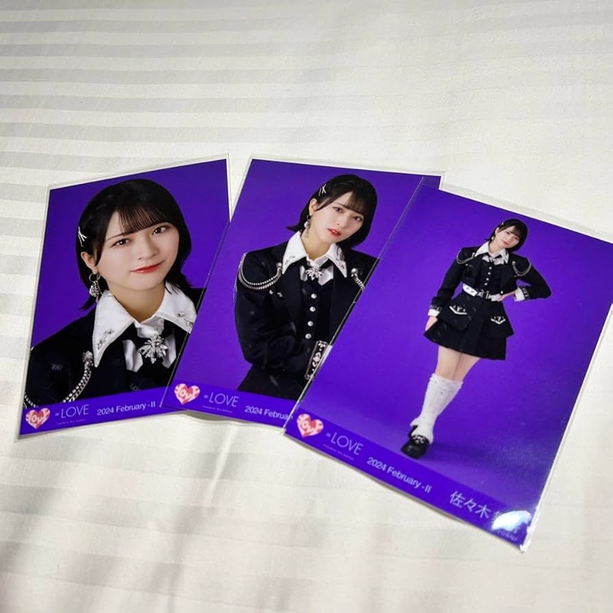 佐々木舞香 直筆 生写真 イコラブ 呪って呪って Amazon.co.jp