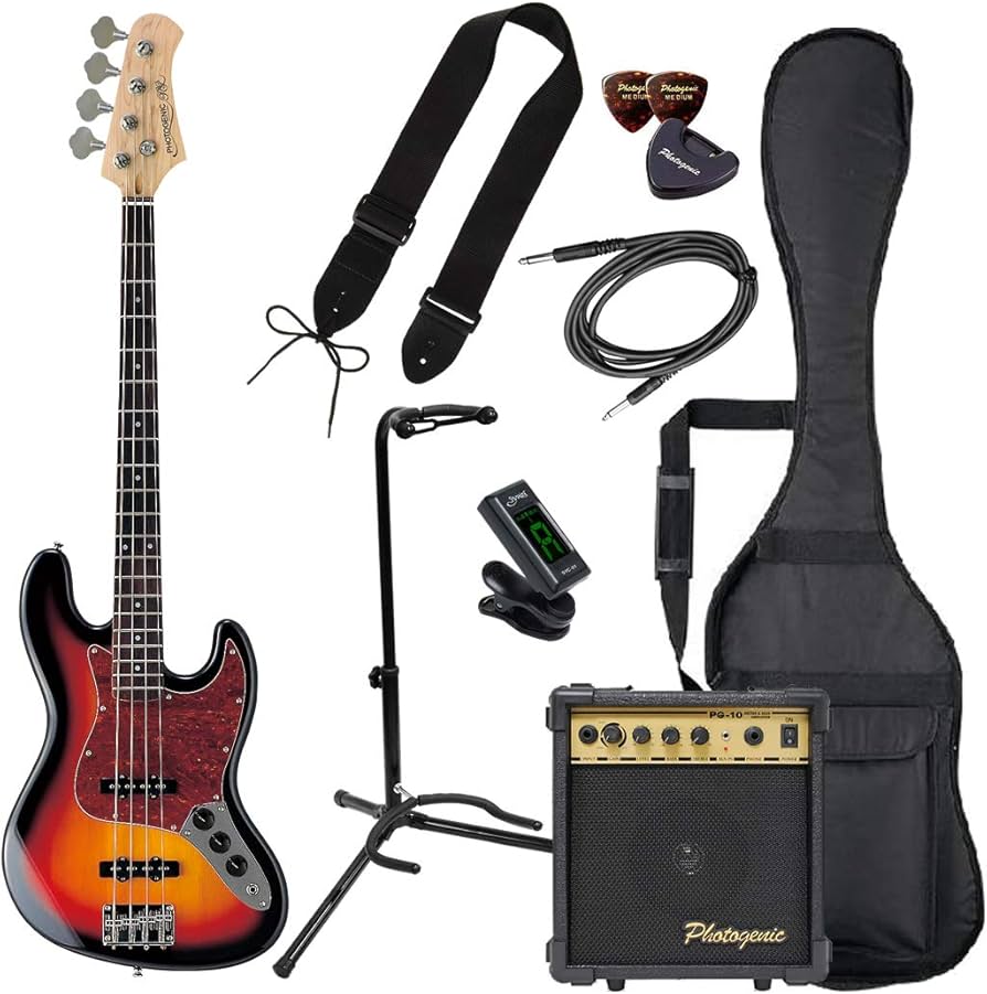 Amazon | PhotoGenic フォトジェニック エレキベース 初心者入門ライト