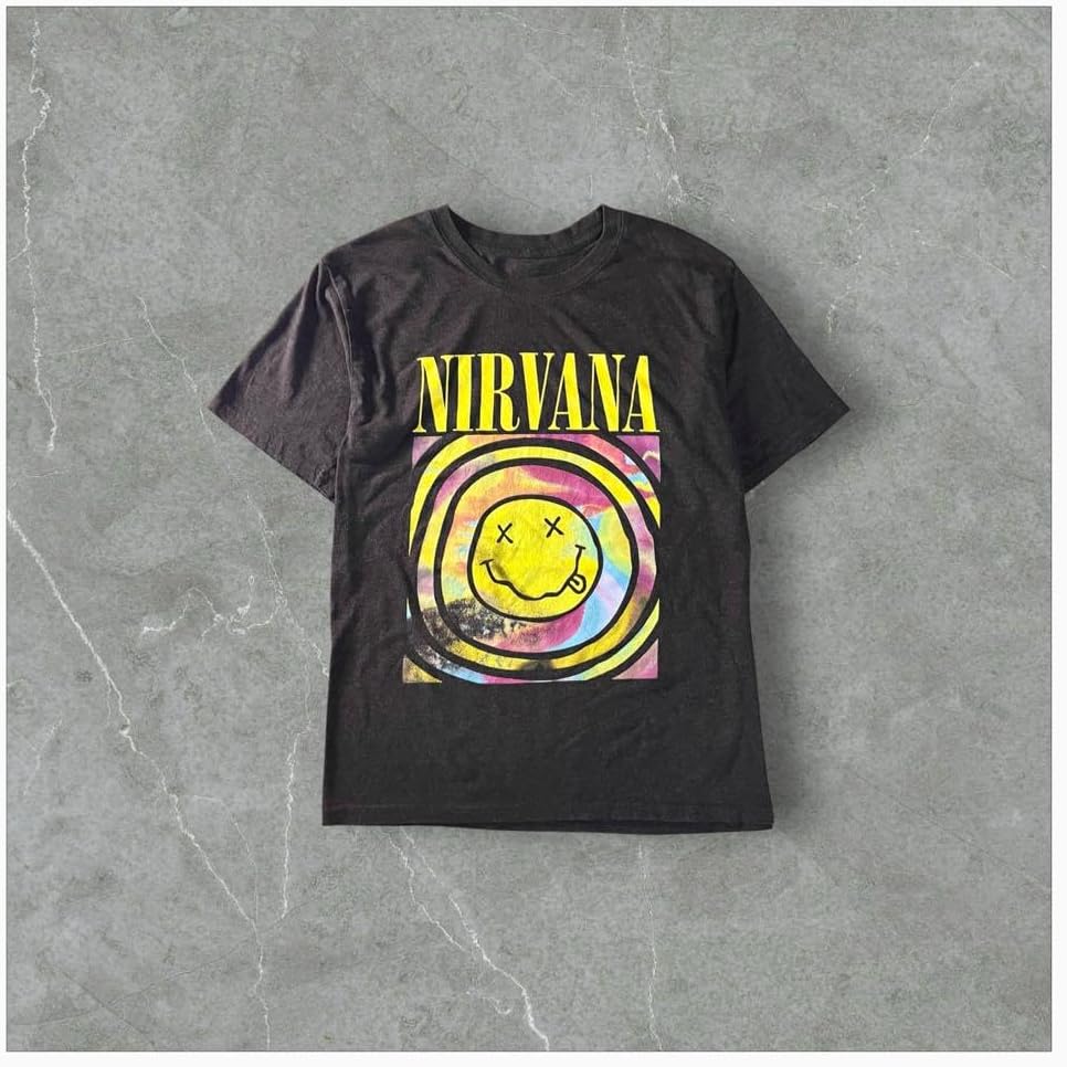 NIRVANA ニルバーナ Tシャツ ダークグレー サイズL NIRVANA