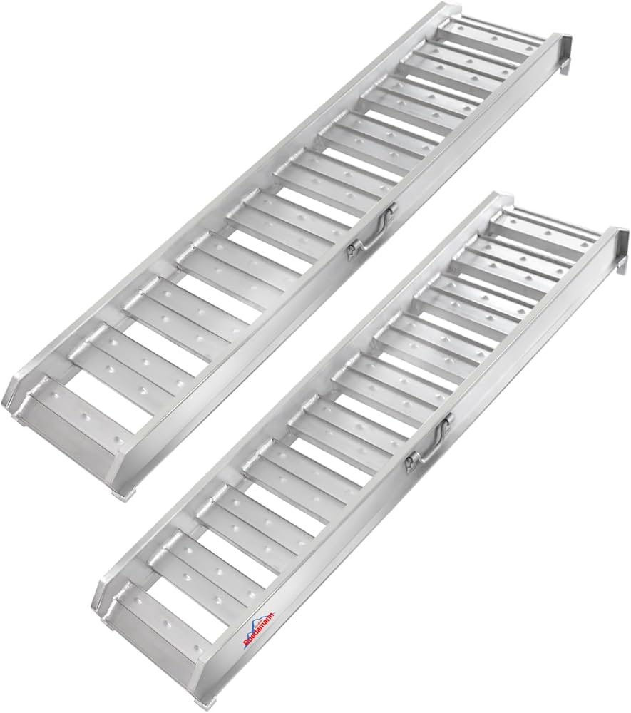 Amazon.co.jp: Ruedamann アルミラダー 2本セット 長さ182cm*外幅34cm