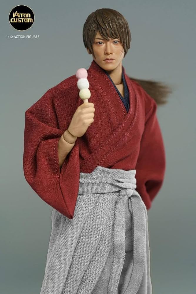 ATON CUSTOM るろうに剣心 佐藤健（風）1/12 可動フィギュア ATON