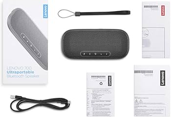 Amazon.com: Lenovo 700 Ultraportable Bluetooth Speaker, USB-C