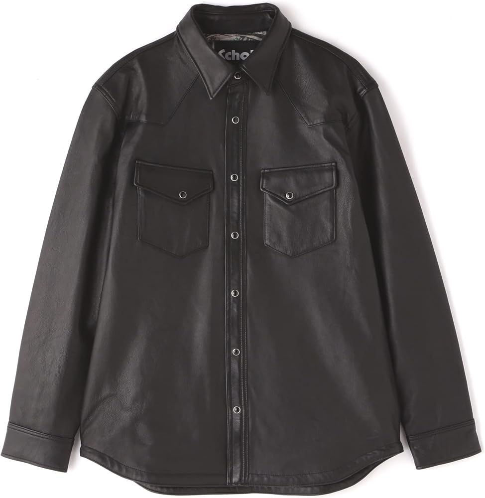 Amazon.co.jp: [Schott NYC] [ショット] LAMB LEATHER WESTERN SHIRT