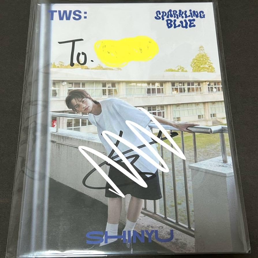 TWS トゥアス シニュ Last Bell 直筆サイン TWS [Last Bell] Shinyu