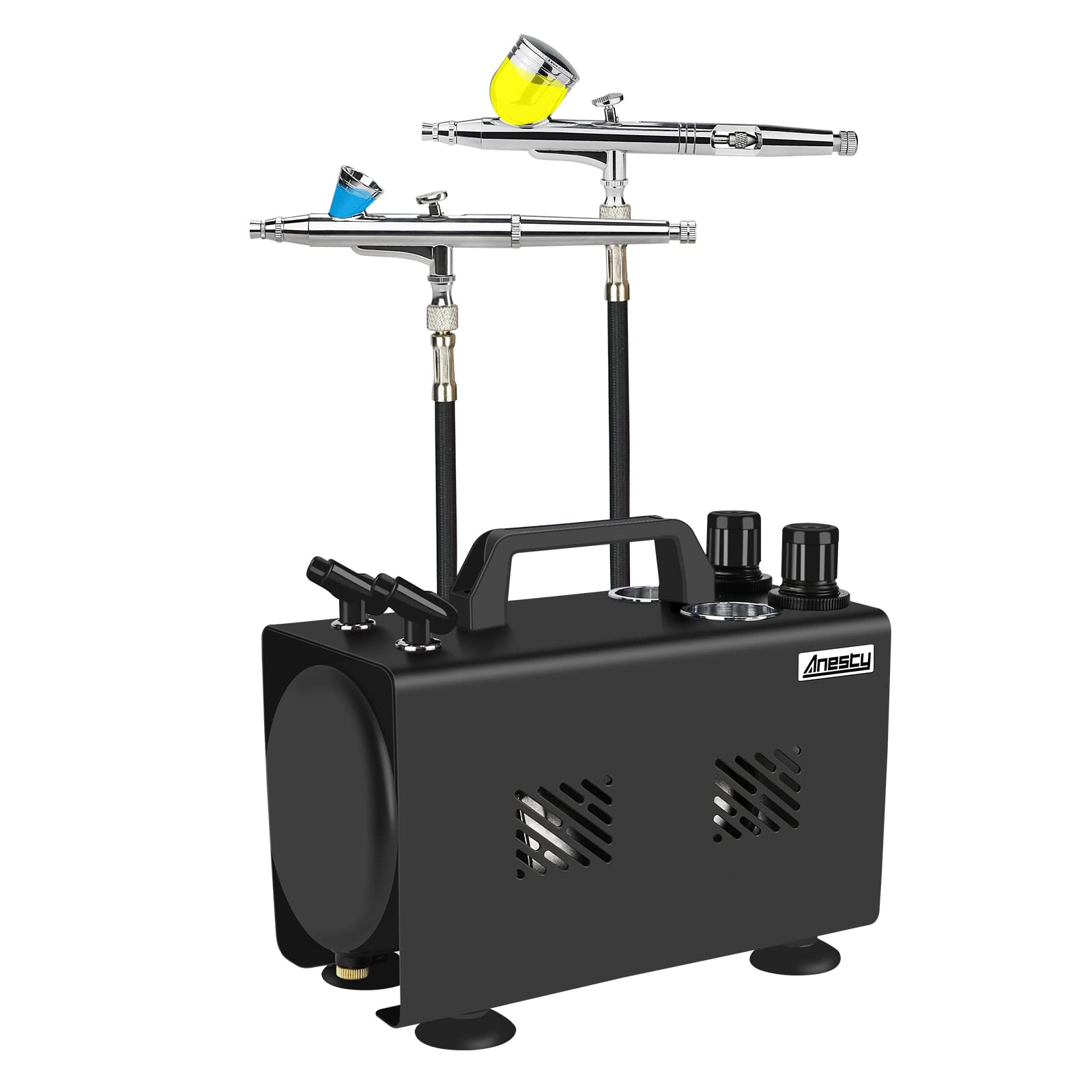 TEMPTU 2個 エアブラシコンプレッサー Amazon.co.jp: Anesty AHPTrunk