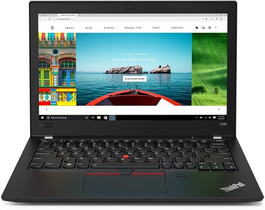 Amazon.com: Lenovo ThinkPad X280 Laptop: Core i5-8350U, 256GB SSD