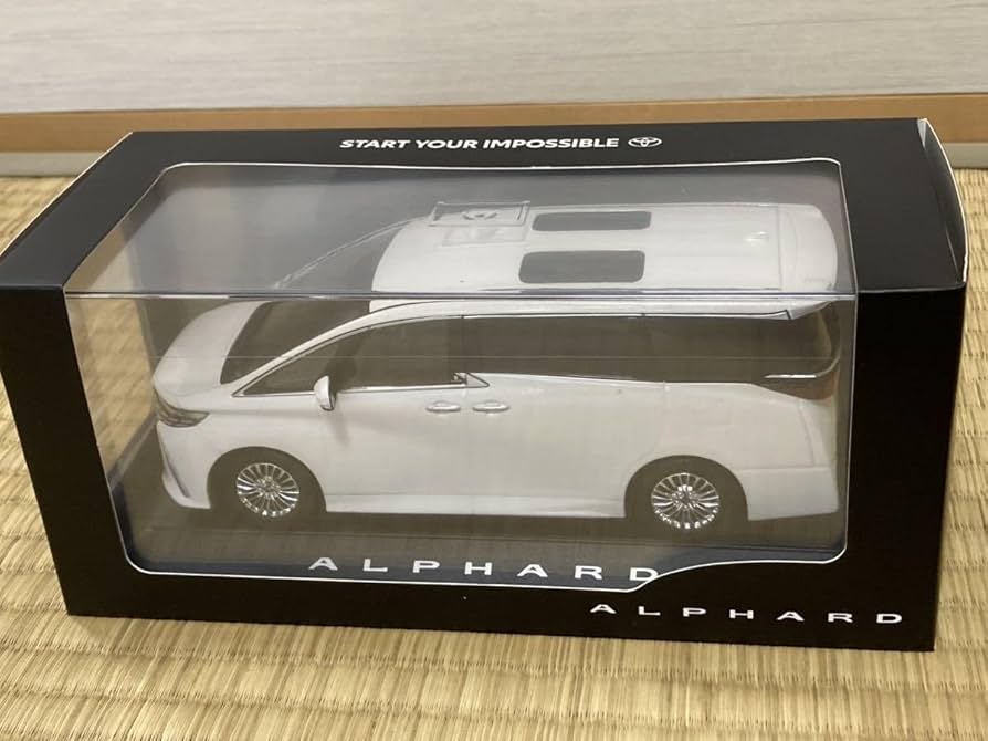 新品未使用☆トヨタ アルファード 40系 カラーサンプルミニカー＋