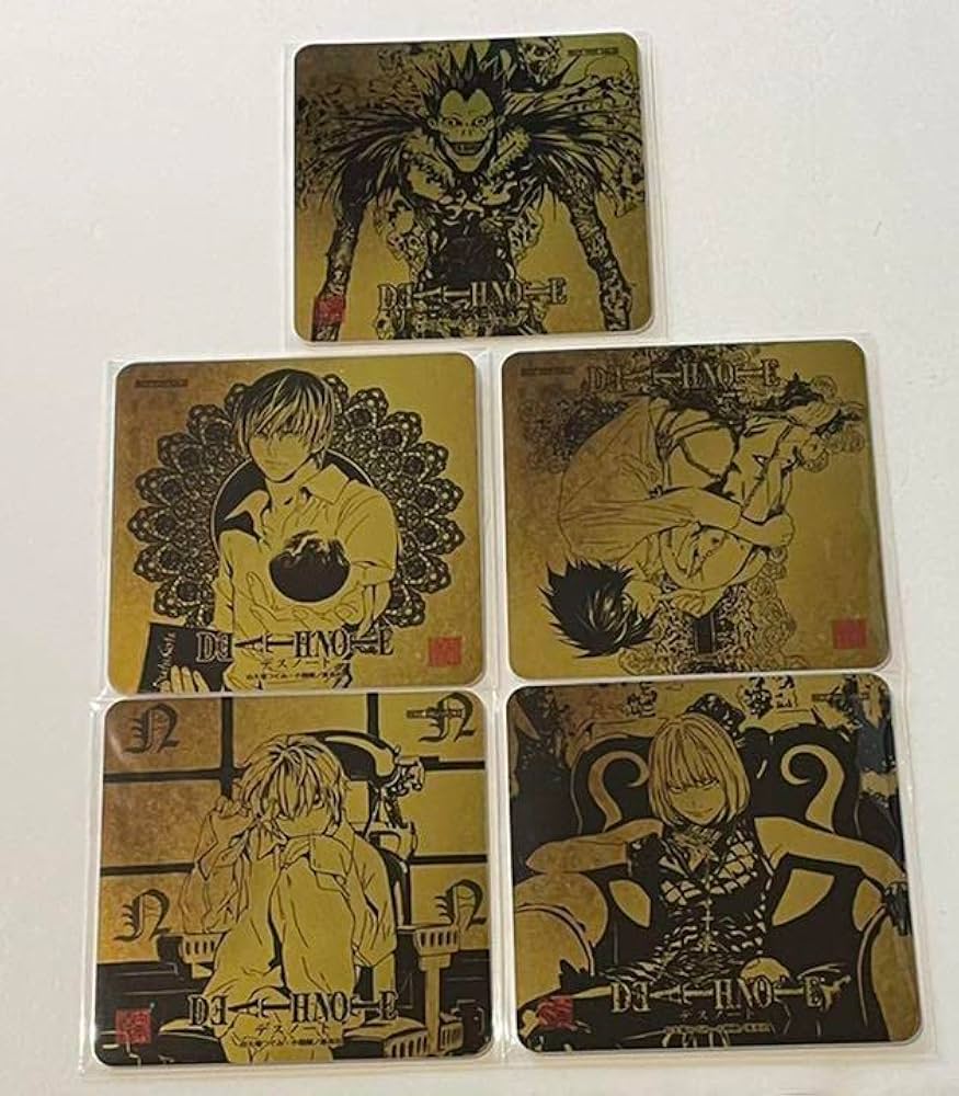 デスノート DEATHNOTE 京まふ会場限定 白糸酒造 コースター ニア