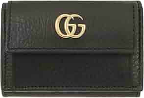 Amazon | [グッチ] 財布(三つ折り財布) 523277 CAO0G ブラック プチ GG