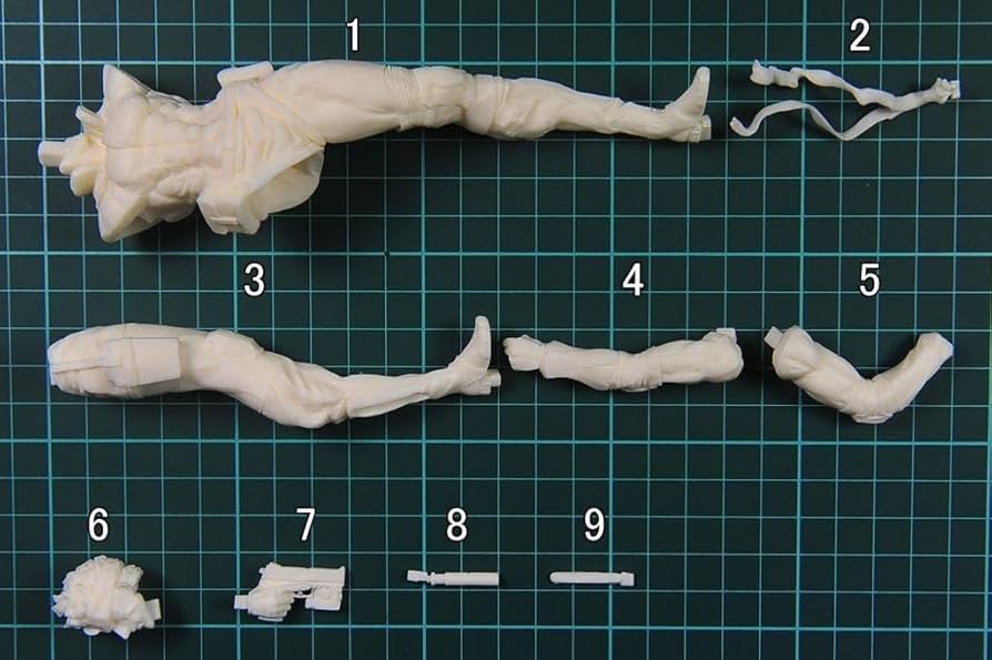 未塗装未組立 フィギュア ガレージキット l Gear Solid トップ Amazon